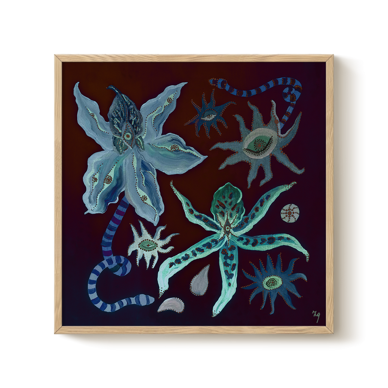 BOTANY OF KNOWING BURNING — Fine Art Print