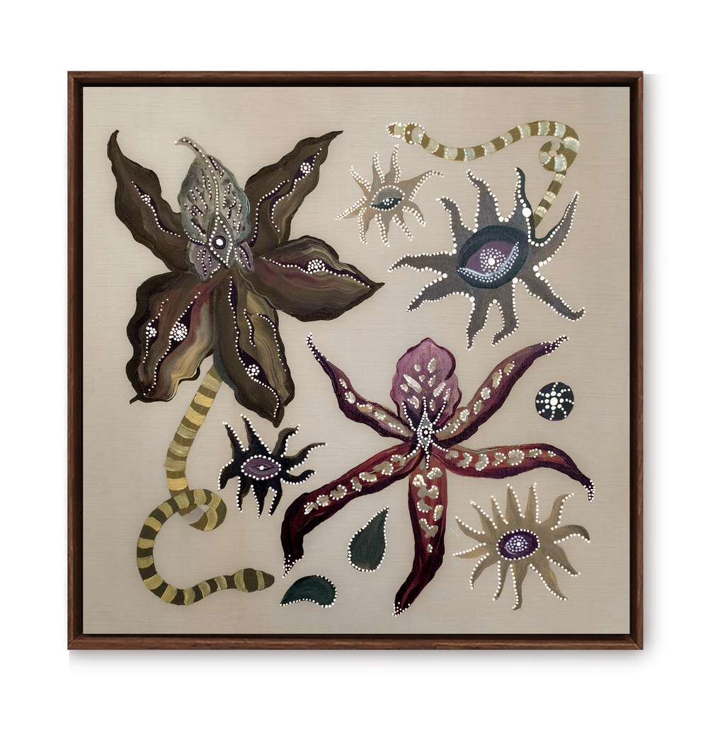 BOTANY OF KNOWING — Original Work 40 x 40