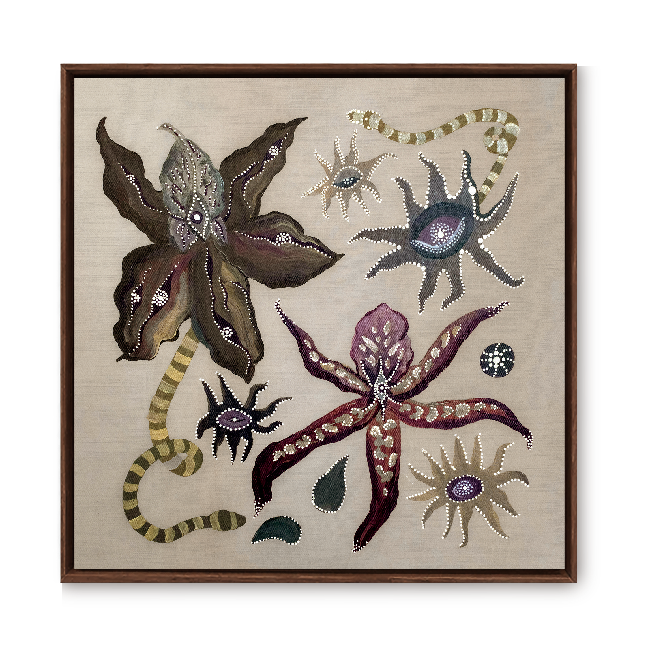 BOTANY OF KNOWING — Original Work 40 x 40