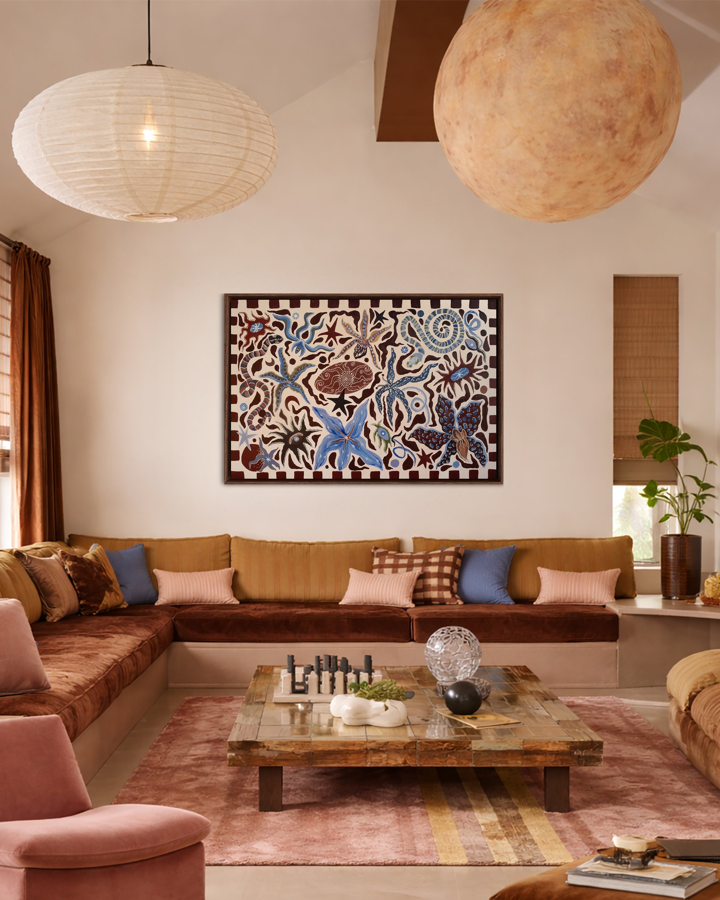 COSMIC GARDEN — Original Work 90 x 120