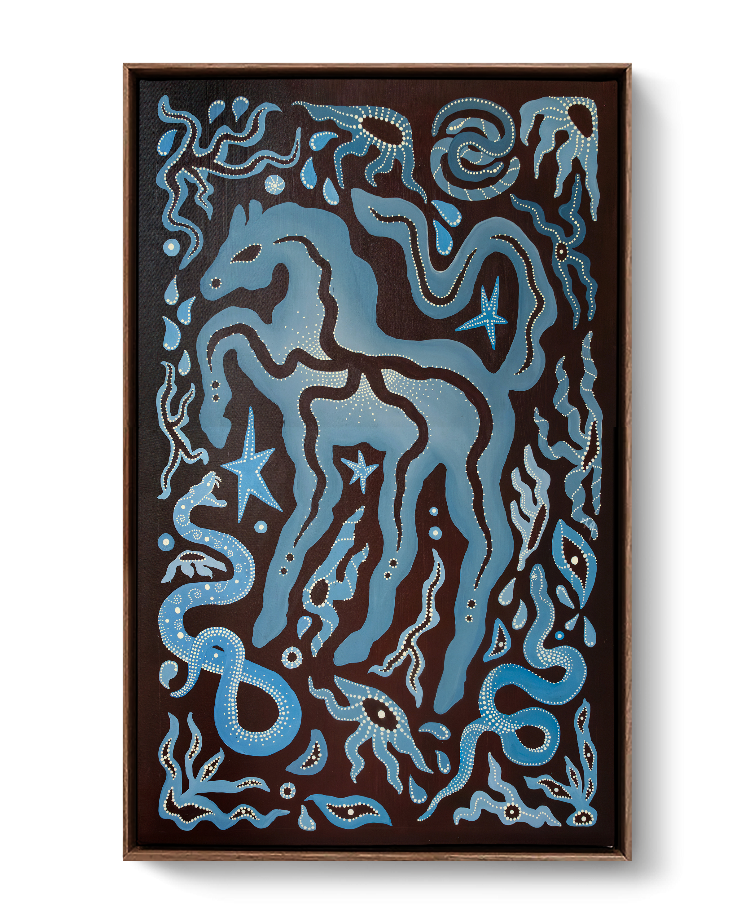 CORE HORSE FREQUENCY — Original Work 90 x 120