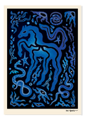 THE SPACE IN BETWEEN BLUE — Fine Art Print