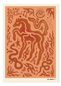 THE SPACE IN BETWEEN TERRACOTTA— Fine Art Print