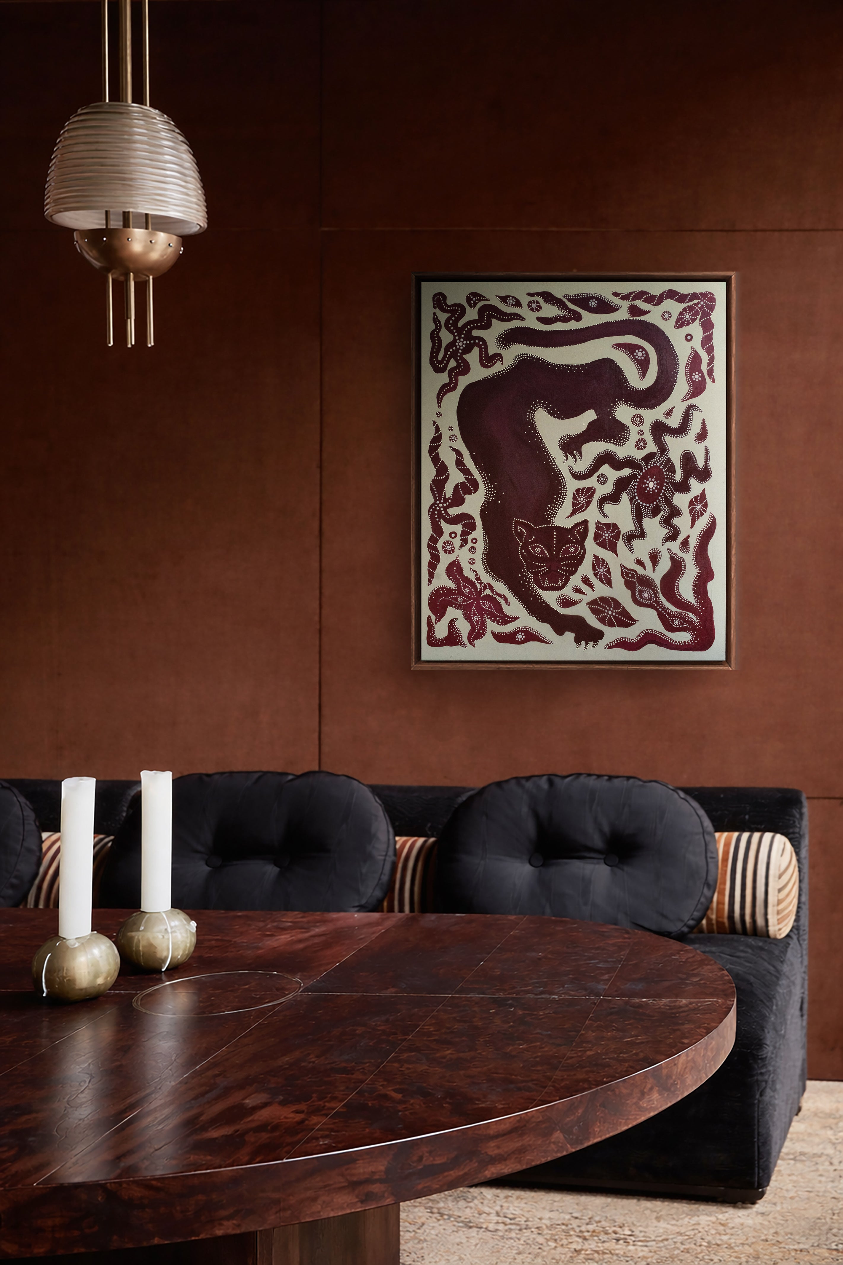 PANTHER FREQUENCY — Original Work 40 x 70