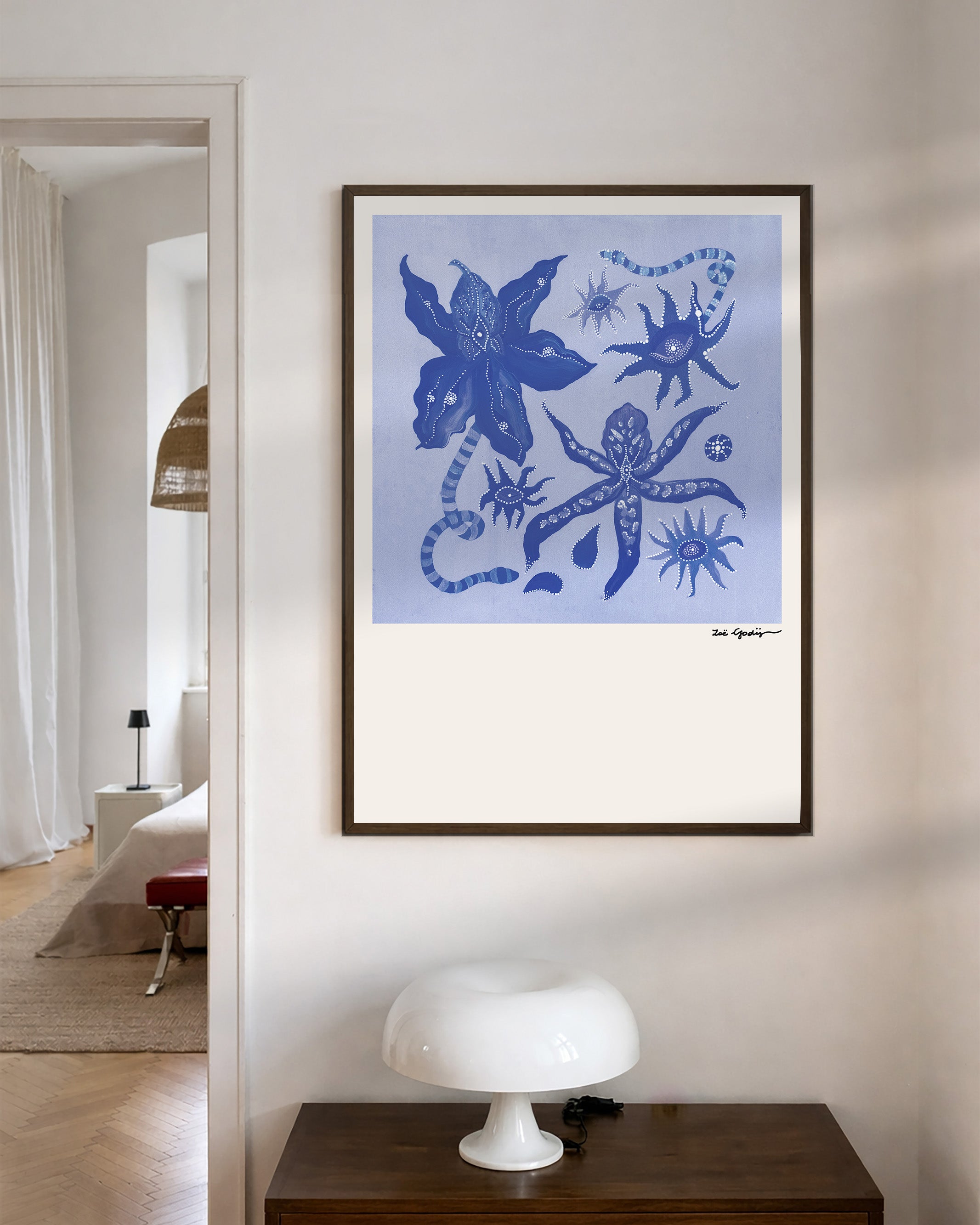 BOTANY OF KNOWING — Fine Art Print (BLUE)