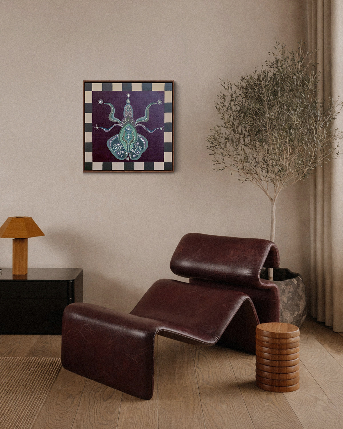 ORCHID WOMB  — Original Work 40 x 40