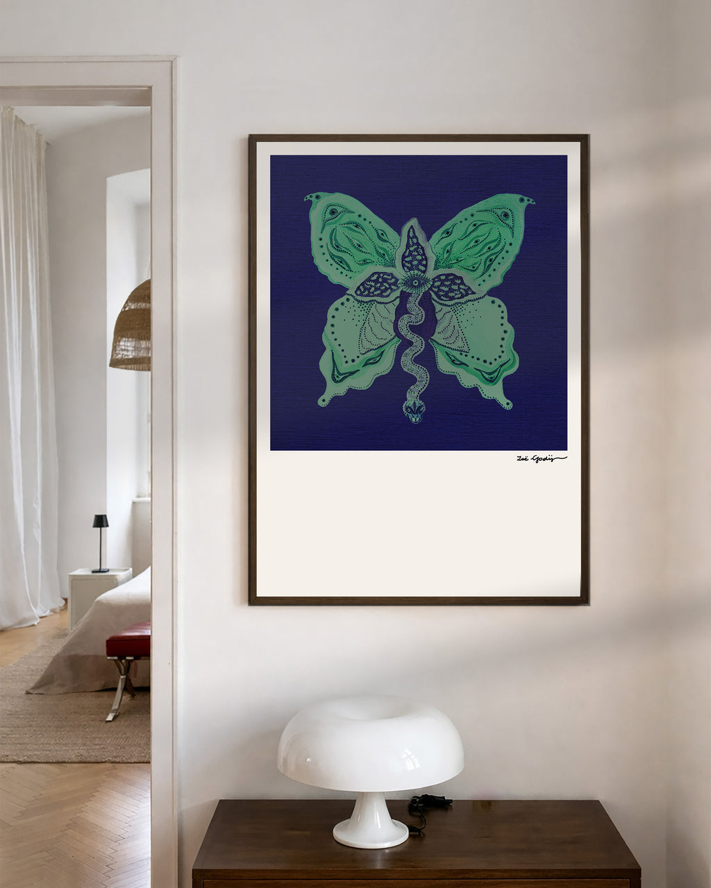 COSMIC BUTTERFLY — Metamorphosis of Sight (TEAL)