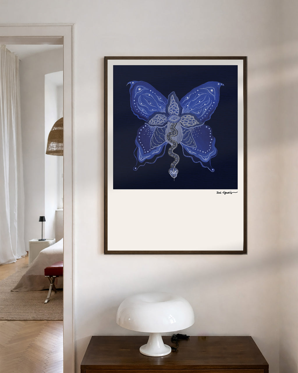 COSMIC BUTTERFLY — Metamorphosis of Sight (BLUE)