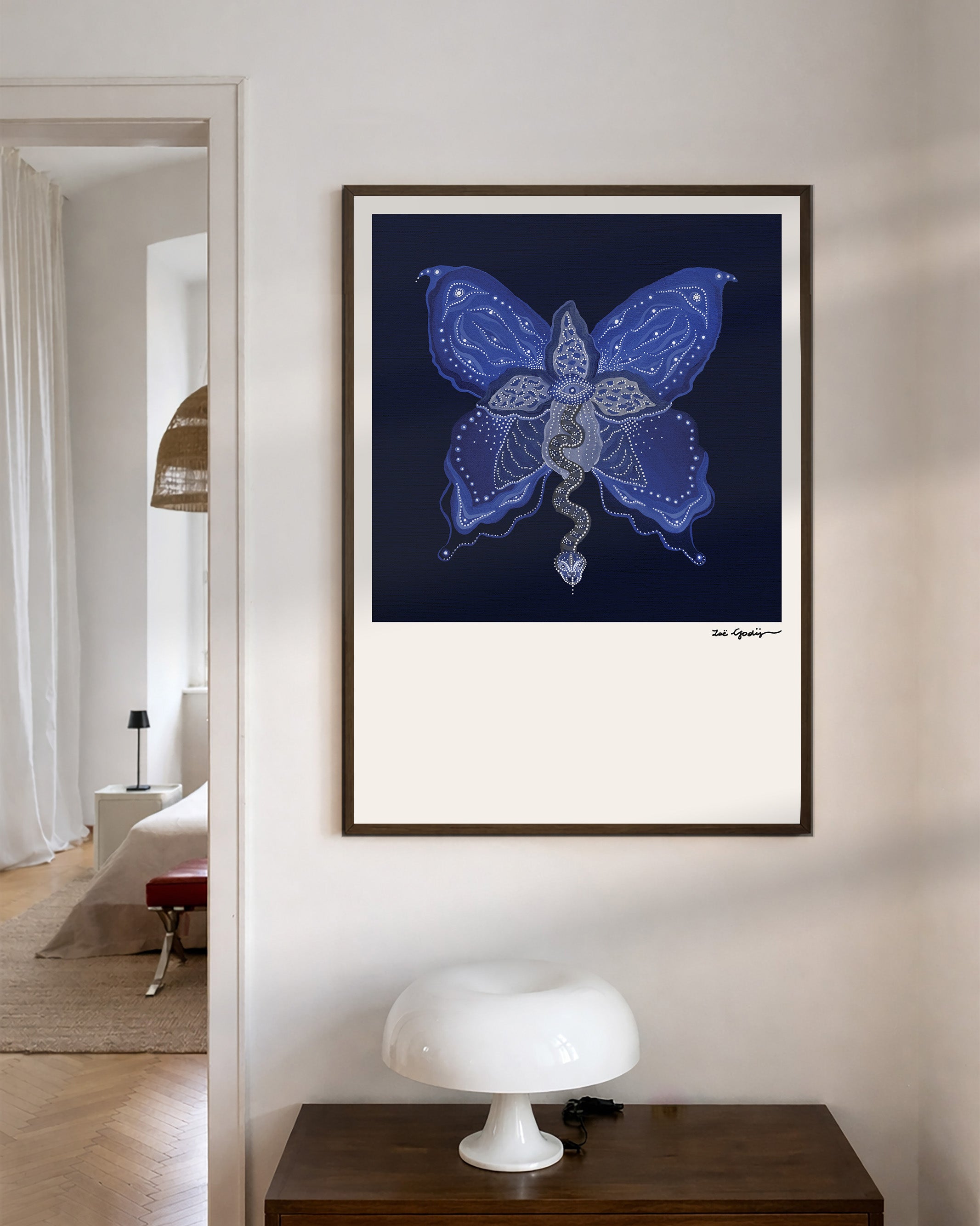 COSMIC BUTTERFLY — Metamorphosis of Sight (BLUE)