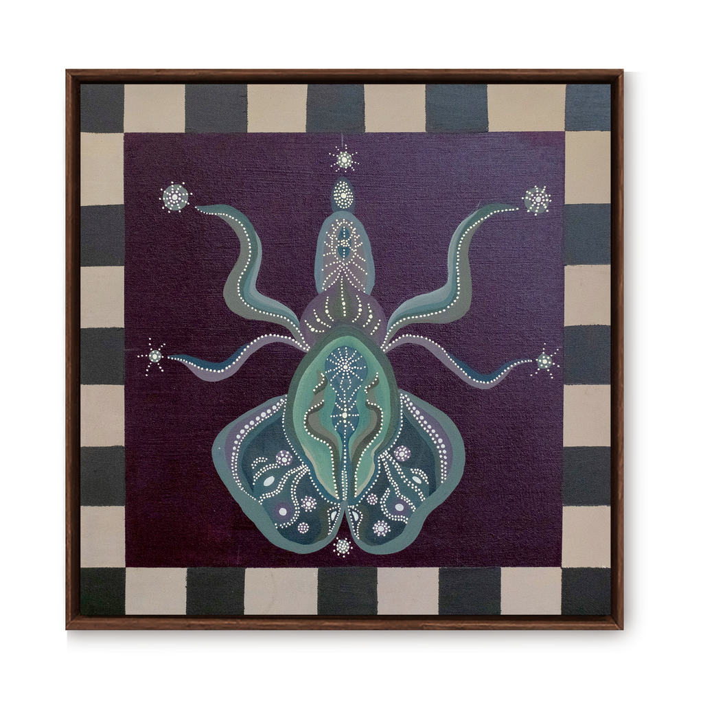 ORCHID WOMB  — Original Work 40 x 40