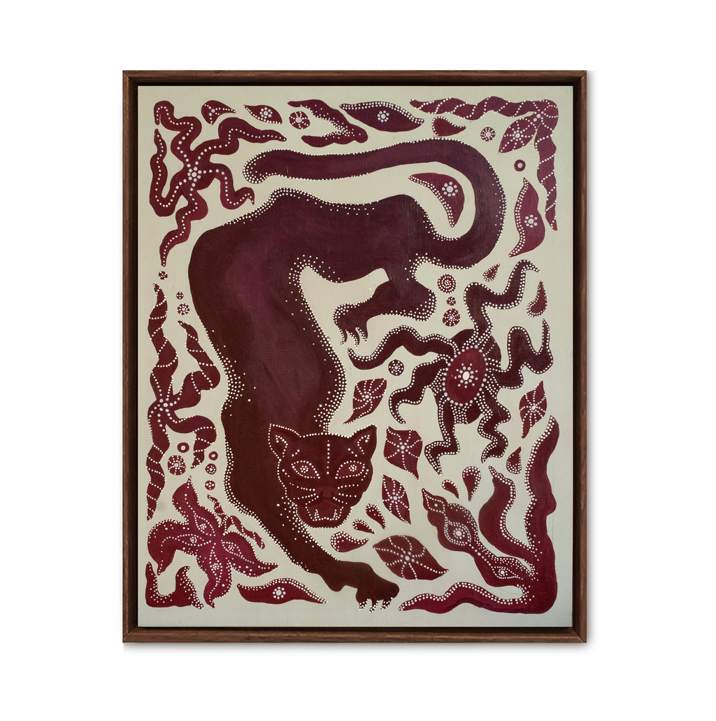 PANTHER FREQUENCY — Original Work 40 x 70