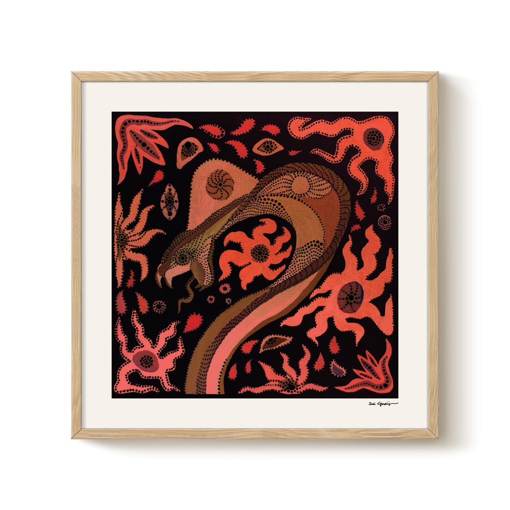 THE SERPENT CURRENT EMBER — Fine Art Print