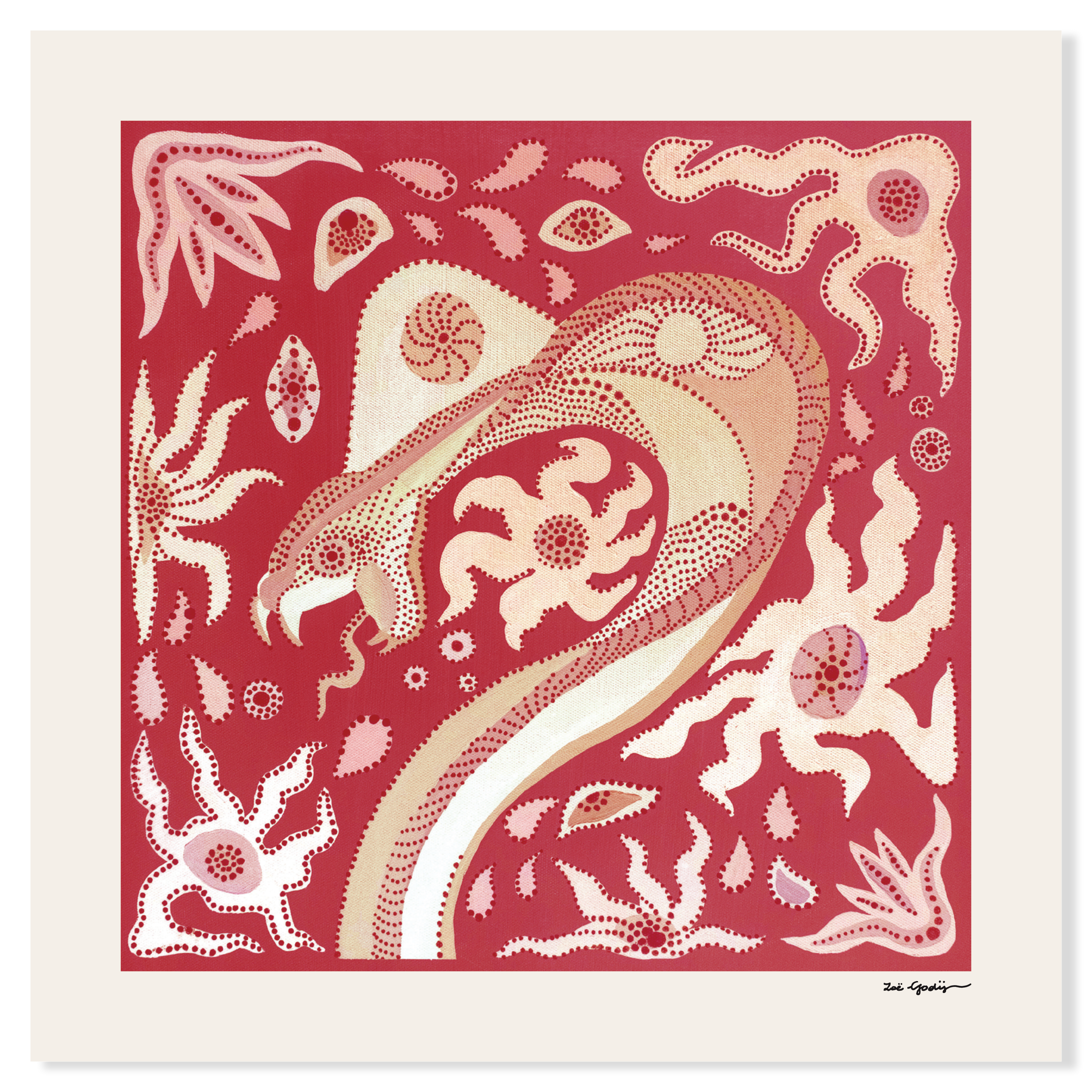 THE SERPENT CHERRY — Fine Art Print