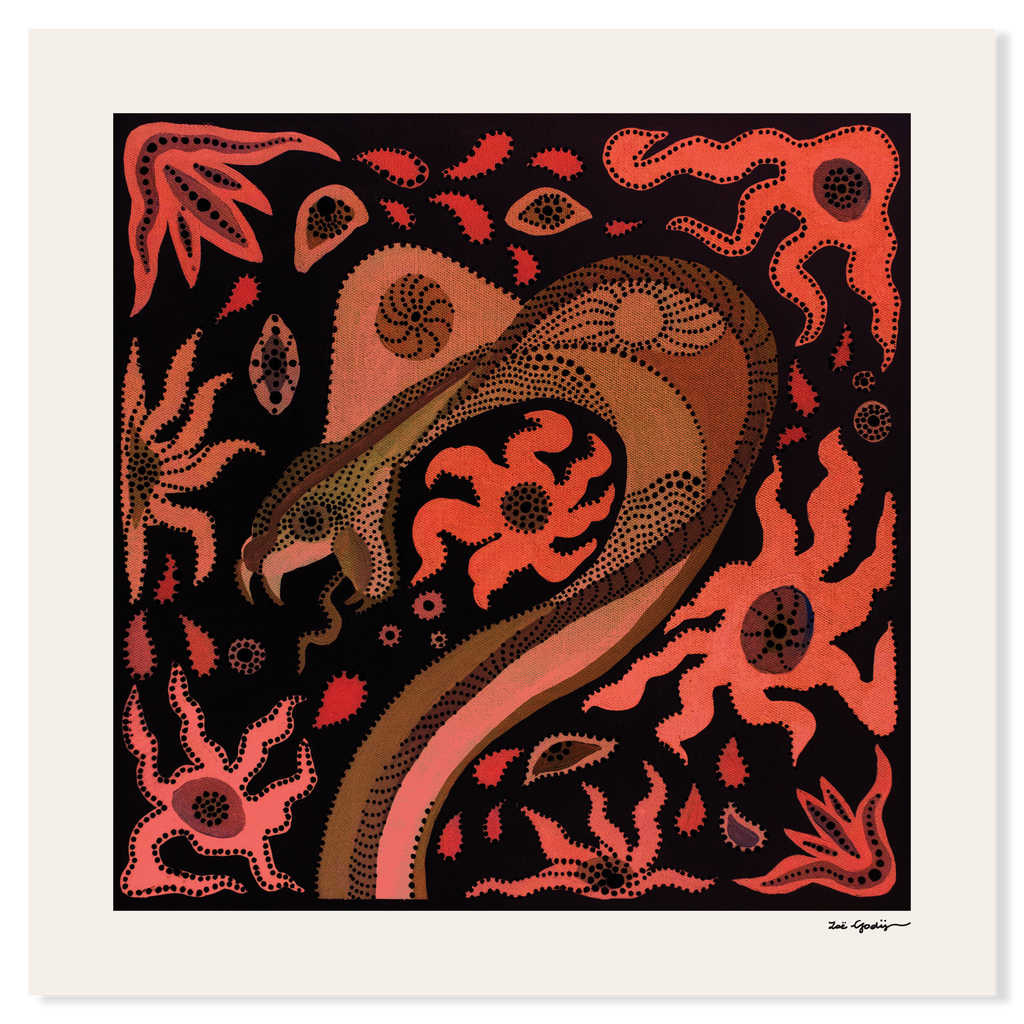THE SERPENT CURRENT EMBER — Fine Art Print