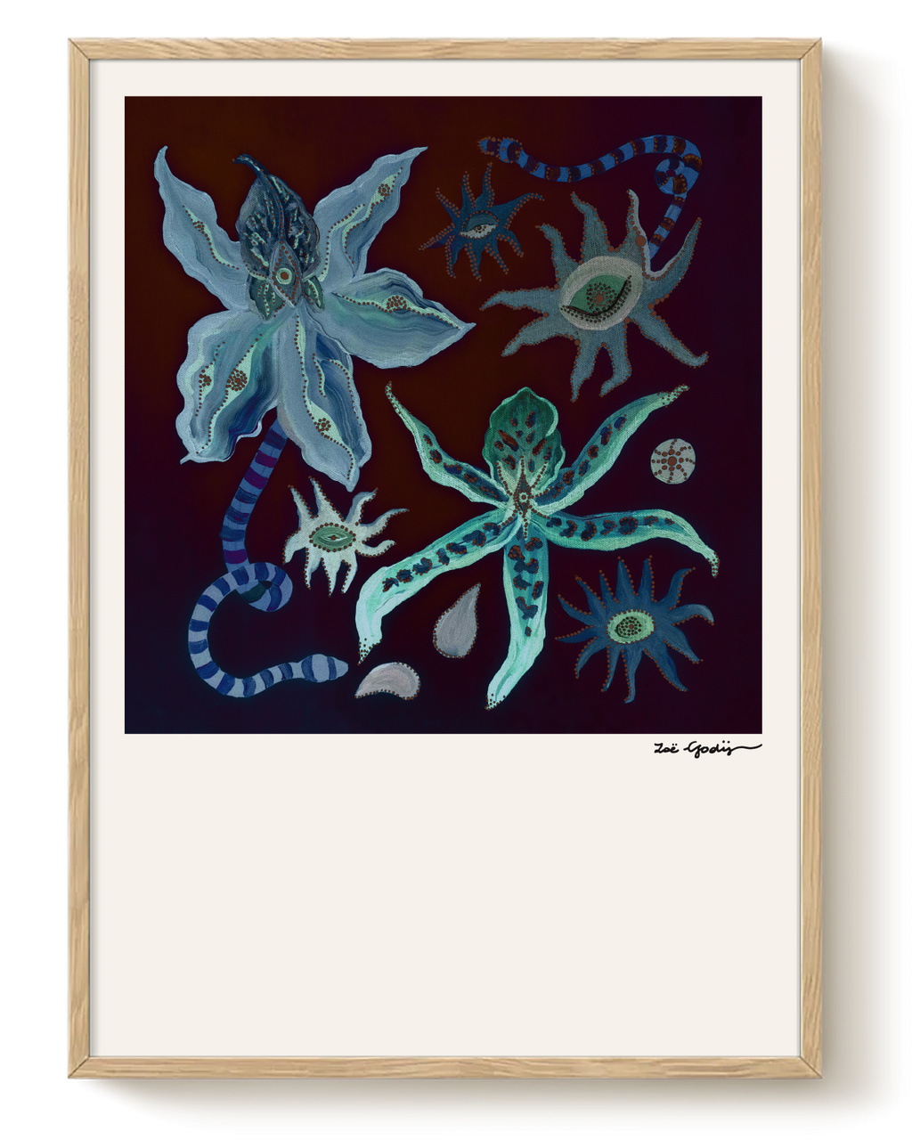 BOTANY OF KNOWING — Fine Art Print (BURNING)