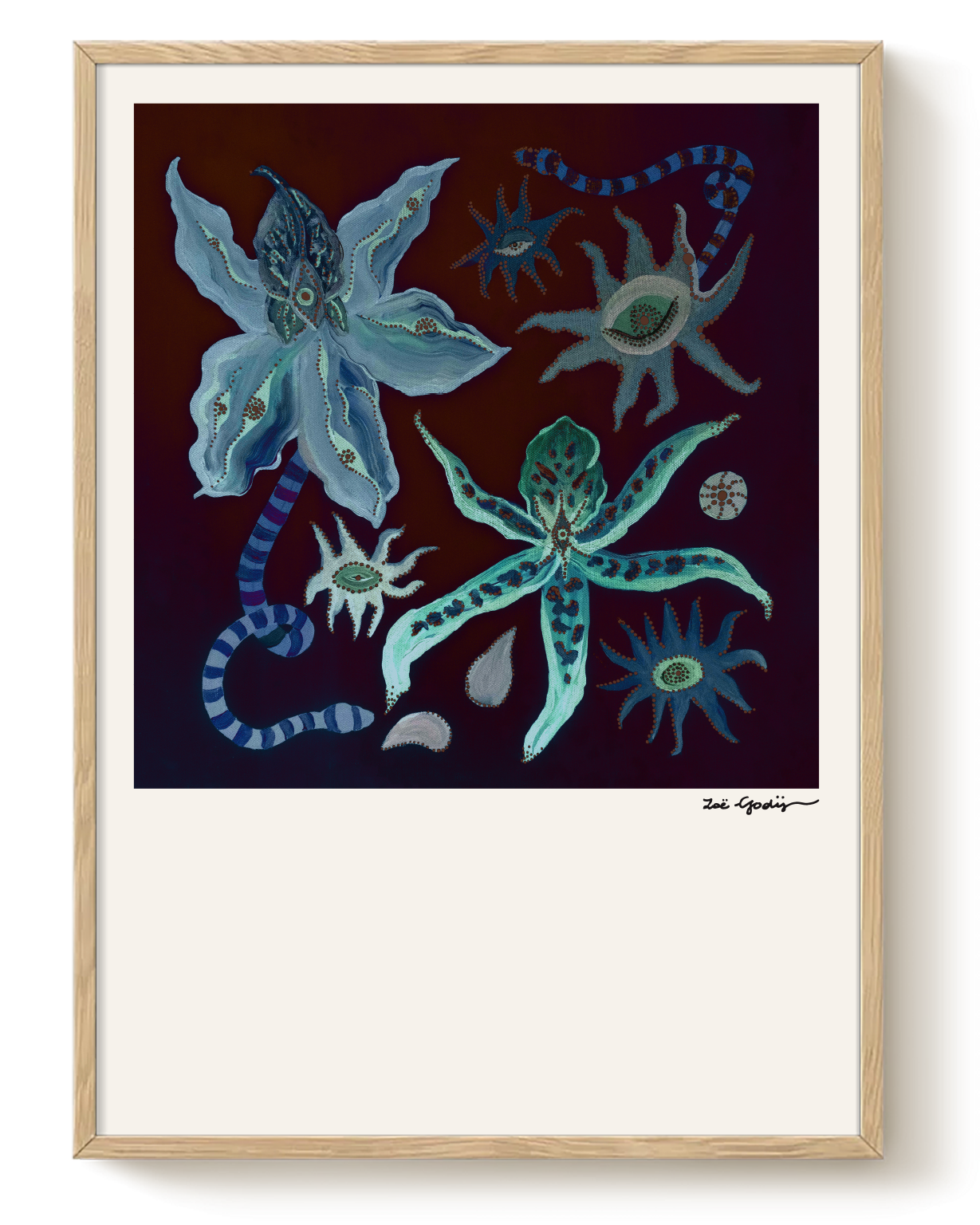 BOTANY OF KNOWING — Fine Art Print (BURNING)