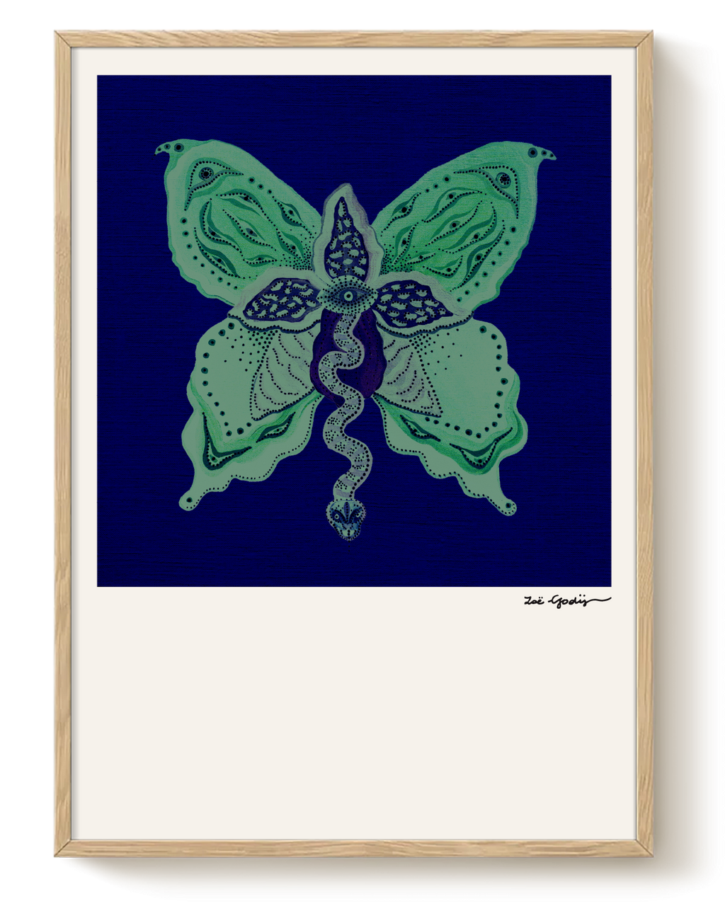 COSMIC BUTTERFLY — Metamorphosis of Sight (TEAL)