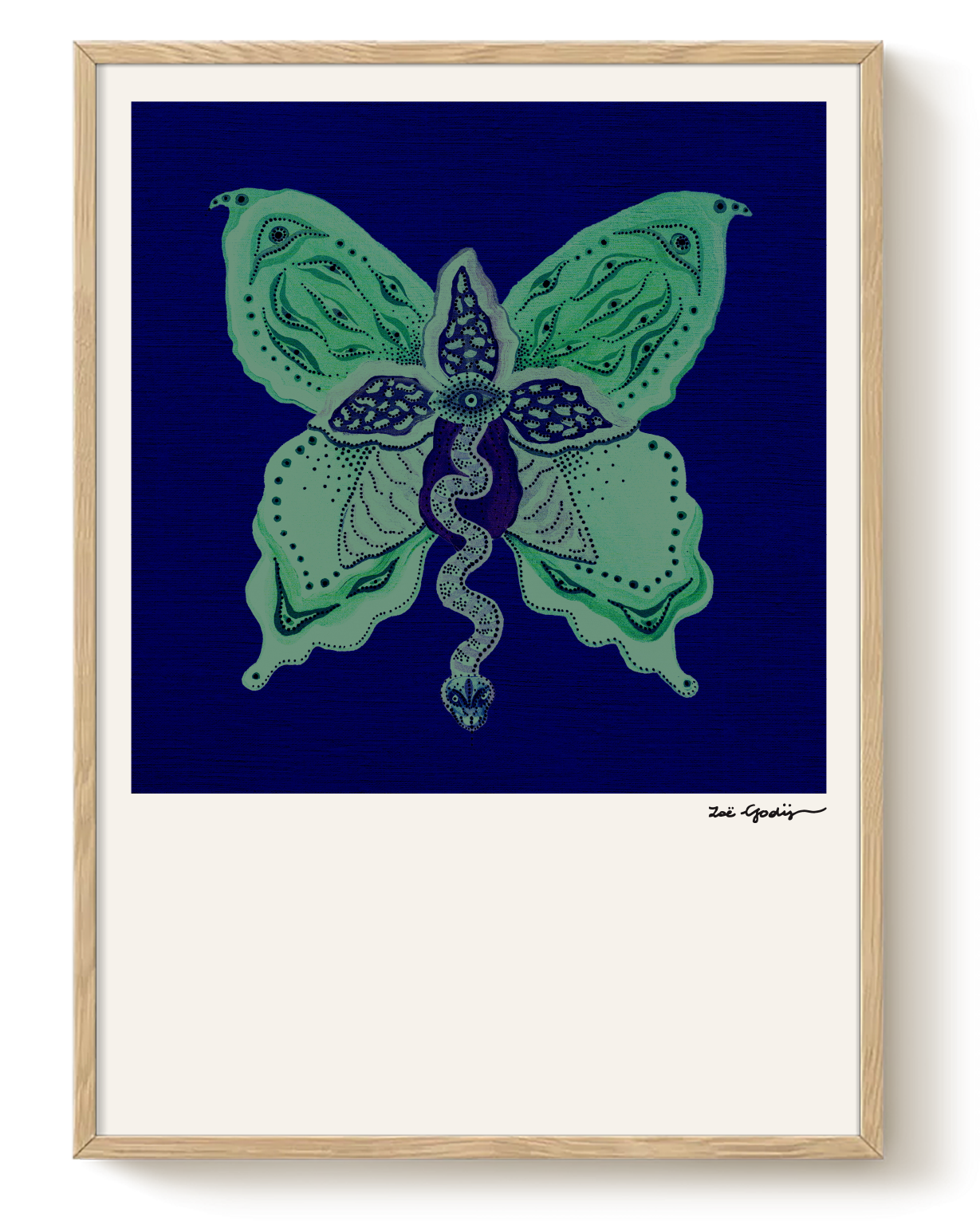 COSMIC BUTTERFLY — Metamorphosis of Sight (TEAL)