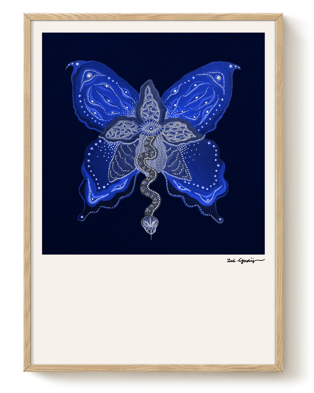 COSMIC BUTTERFLY — Metamorphosis of Sight (BLUE)