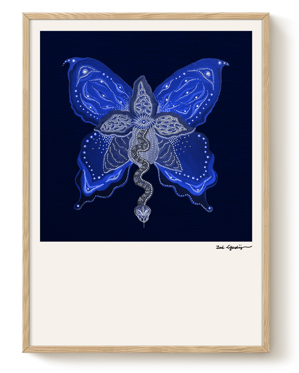 COSMIC BUTTERFLY — Metamorphosis of Sight (BLUE)