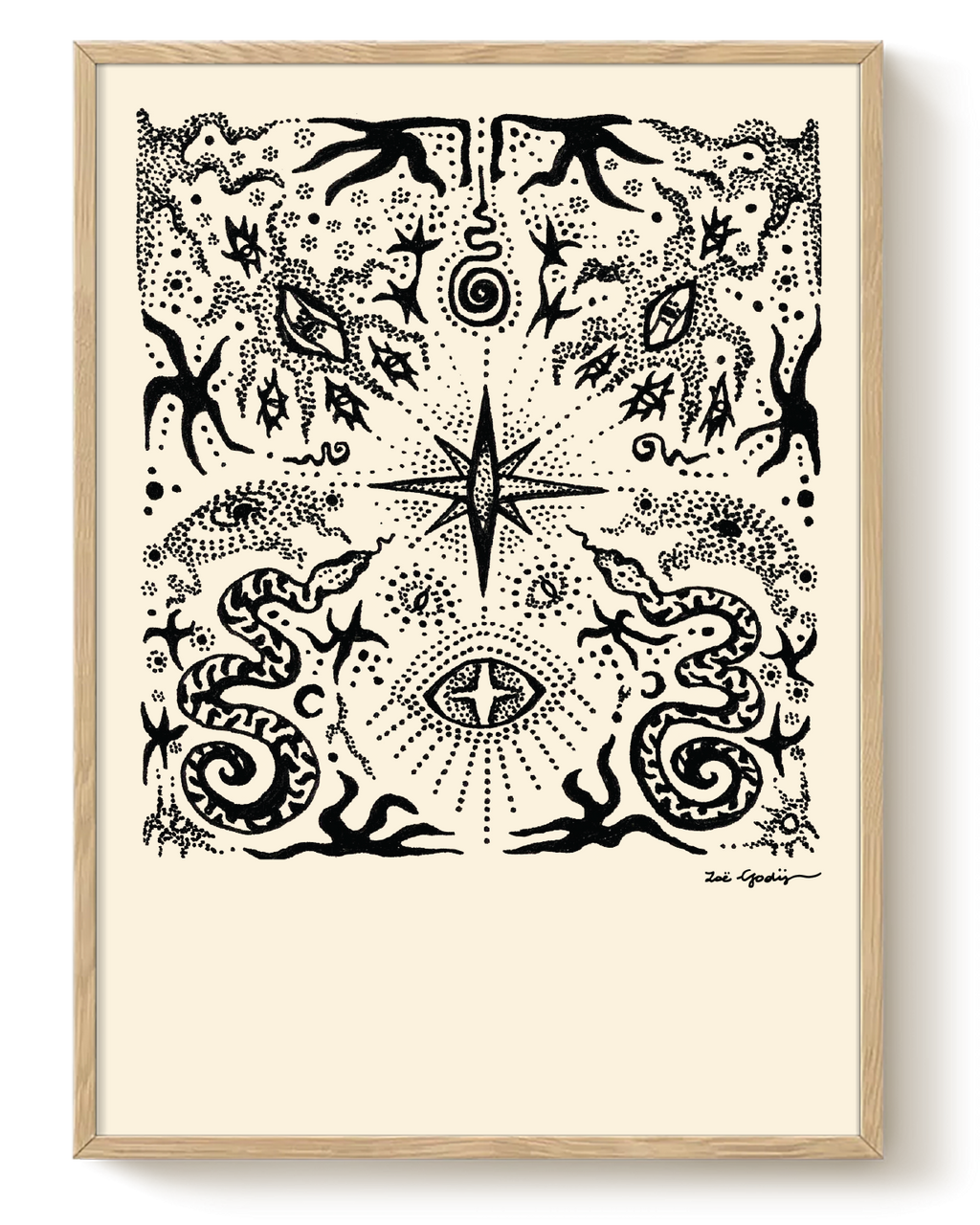 AS ABOVE, SO BELOW — Ink Study