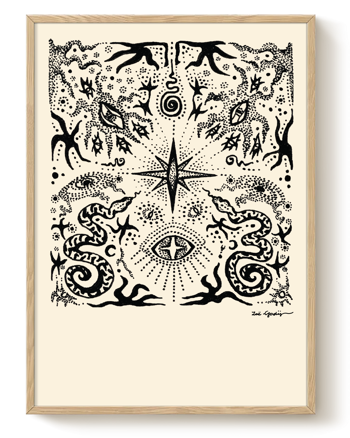 AS ABOVE, SO BELOW — Ink Study