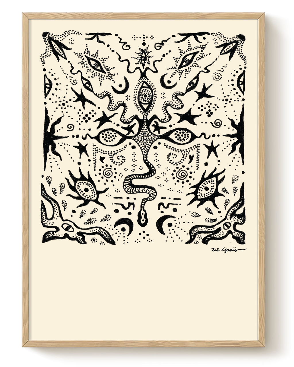 WOMB OF BECOMING — Ink Study