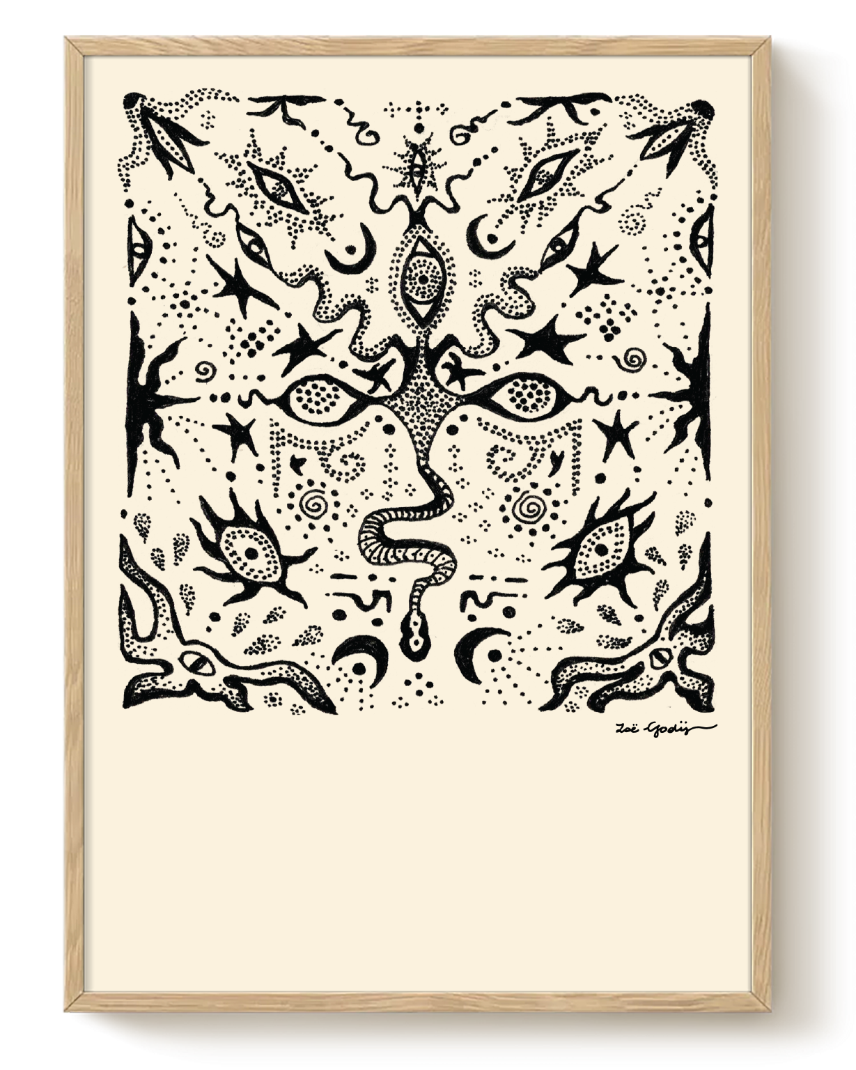 WOMB OF BECOMING — Ink Study