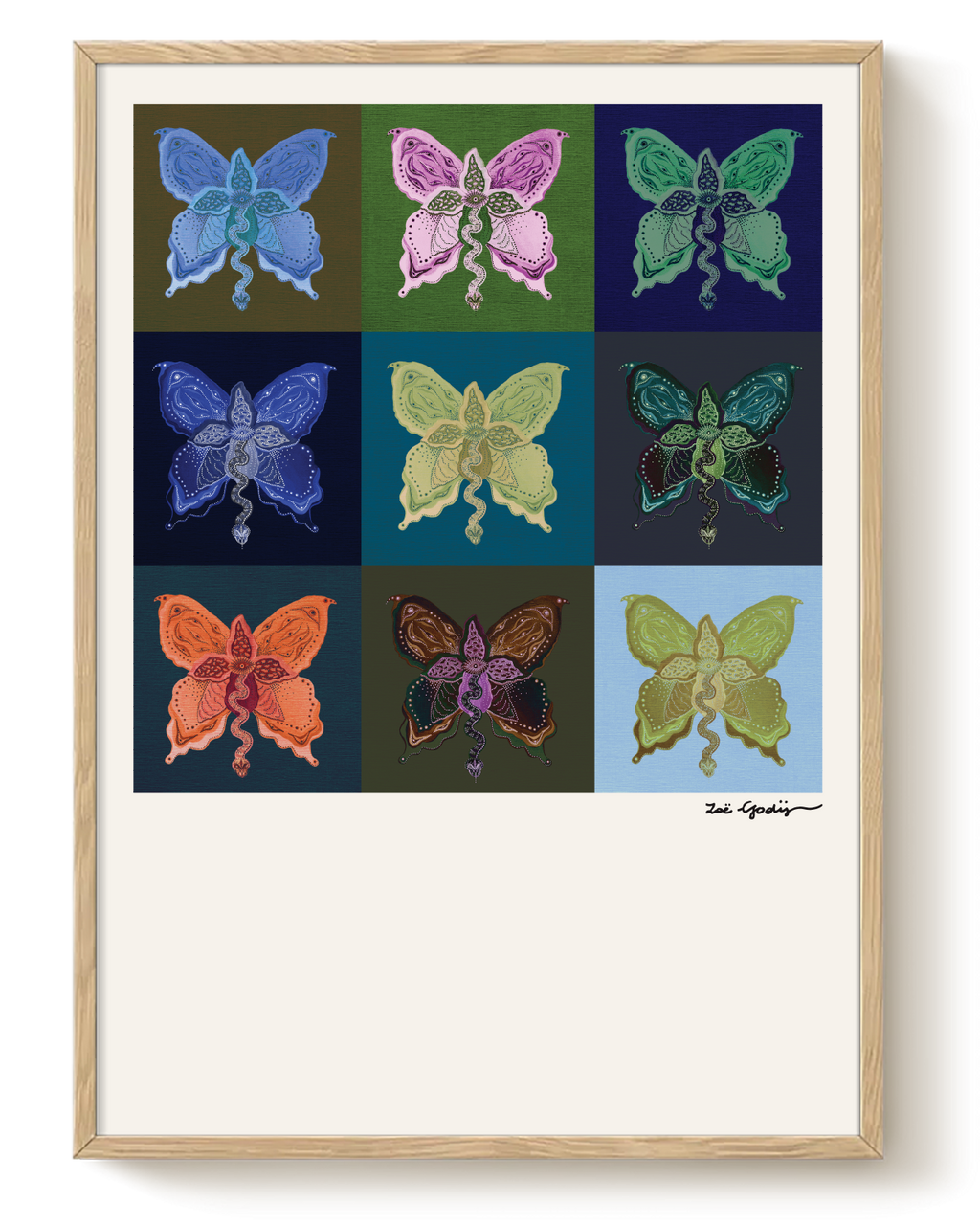FREQUENCY GRID — Cosmic Butterfly