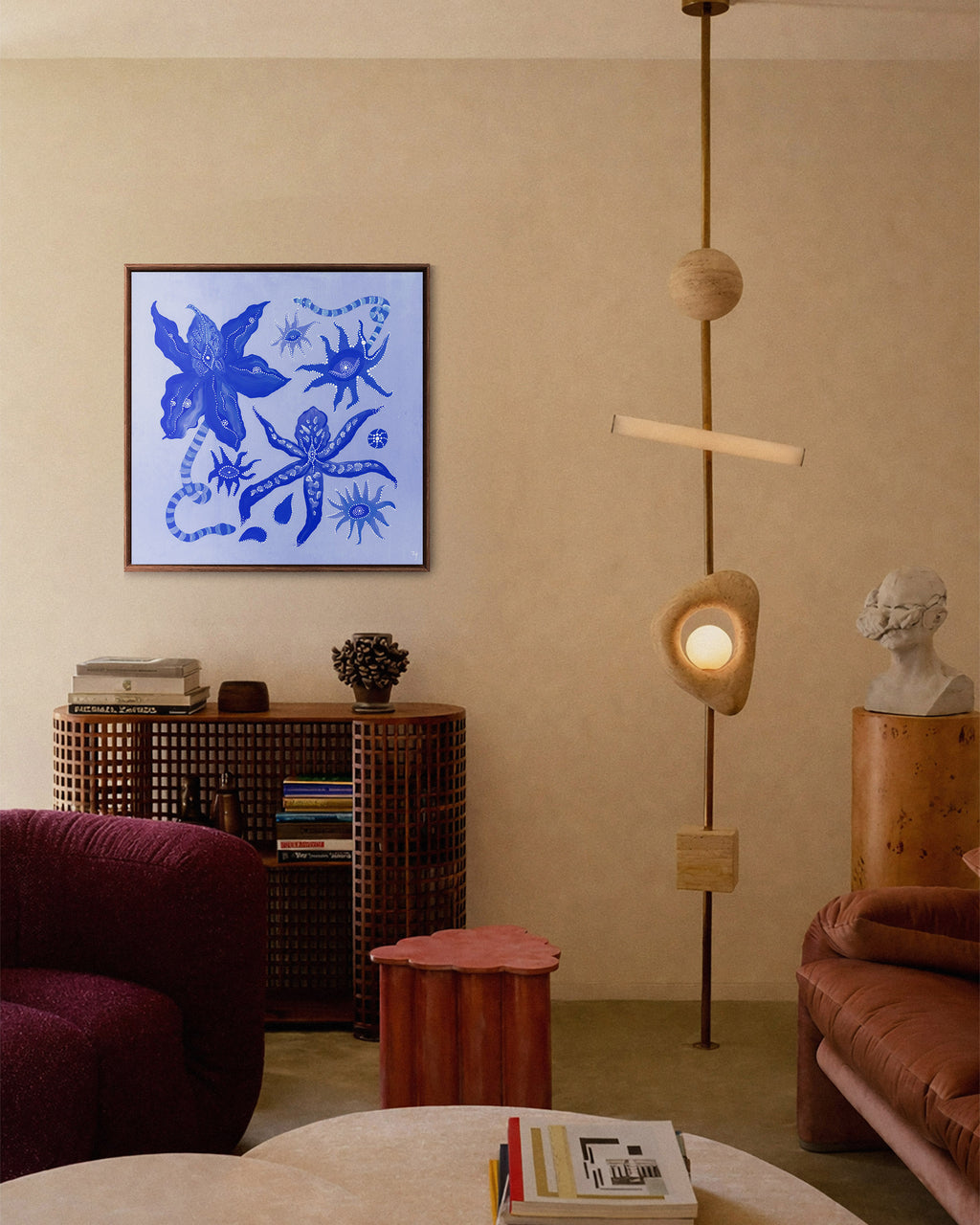 BOTANY OF KNOWING BLUE — Fine Art Print