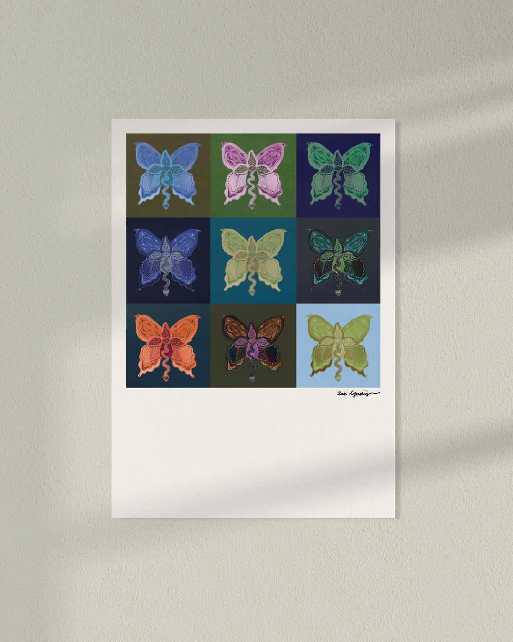 FREQUENCY GRID — Cosmic Butterfly
