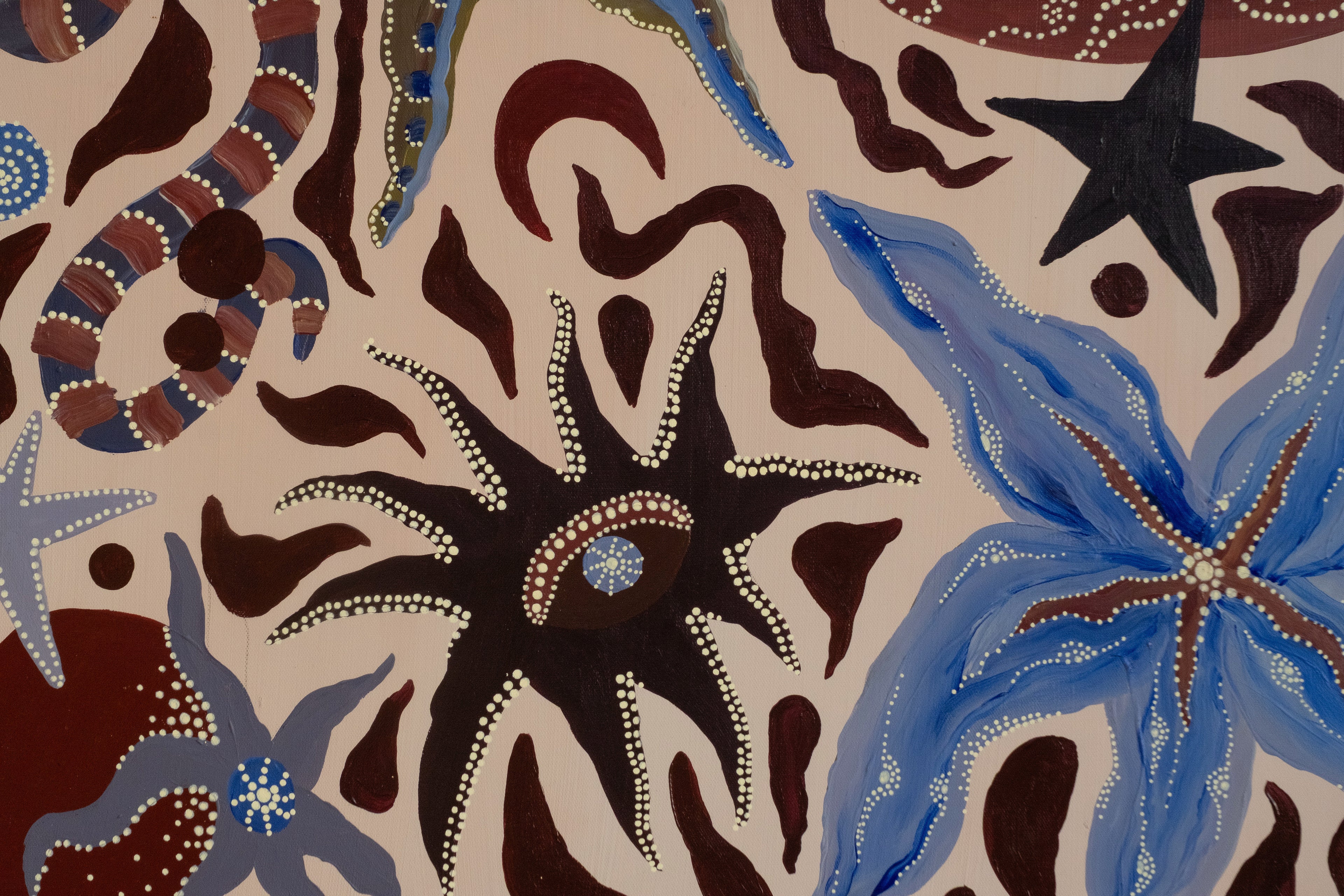 COSMIC GARDEN — Original Work 90 x 120